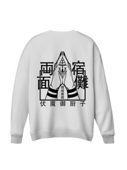 Jujutsu Kaisen Baskılı Sweatshirt