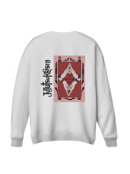 Jujutsu Kaisen Baskılı Sweatshirt